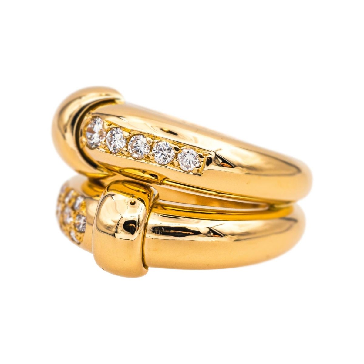 Ring Yellow gold diamond