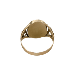 Bague en or jaune et émail - Castafiore