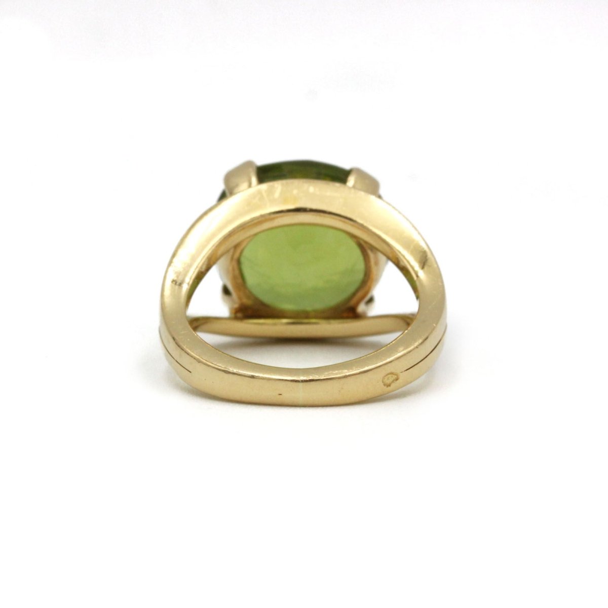 Bague en or jaune et péridot - Castafiore