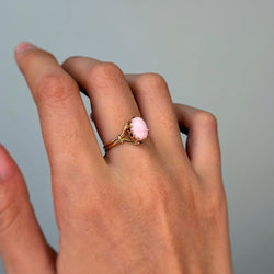 Bague en or jaune et perle - Castafiore