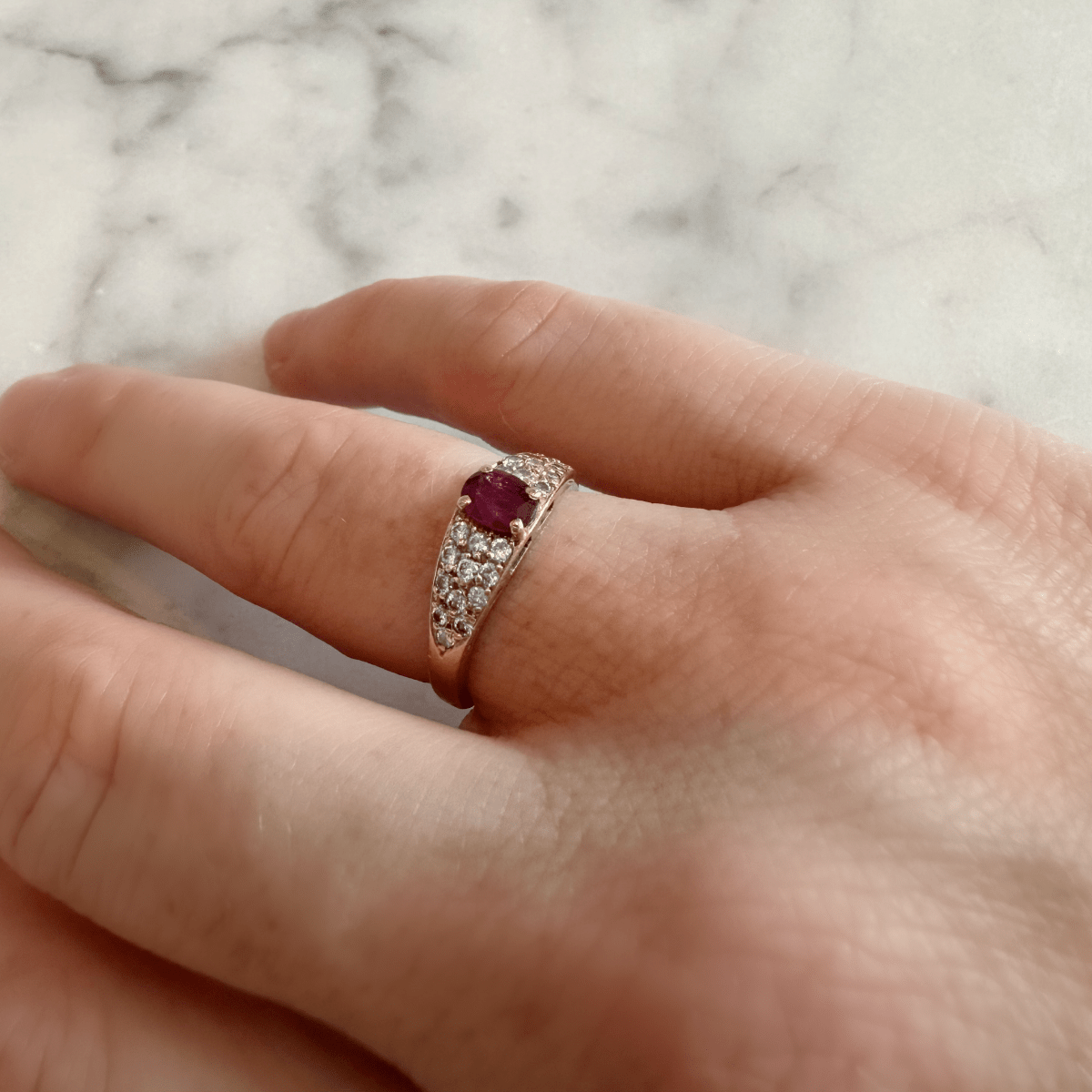 Ring rubies and diamonds