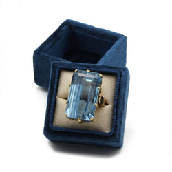 Bague en or jaune et topaze - Castafiore