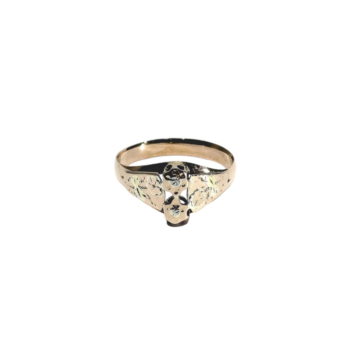 Bague en or jaune, or rose, et or blanc - Castafiore