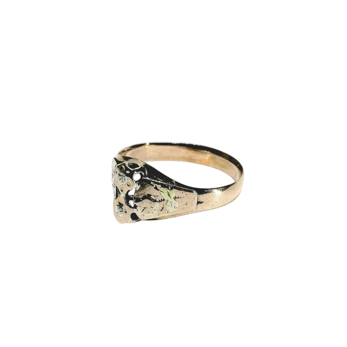 Bague en or jaune, or rose, et or blanc - Castafiore
