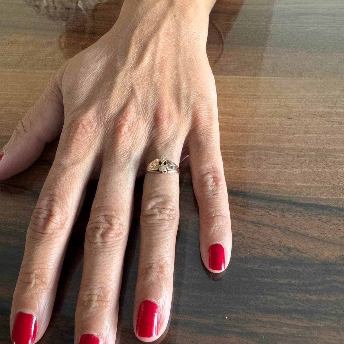 Bague en or jaune, or rose, et or blanc - Castafiore