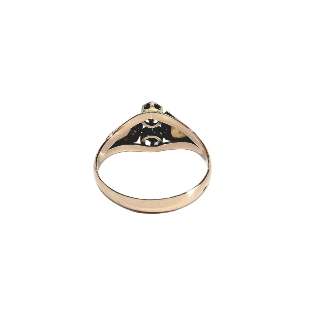 Bague en or jaune, or rose, et or blanc - Castafiore