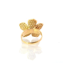 Bague en or jaune, saphirs et diamant - Castafiore