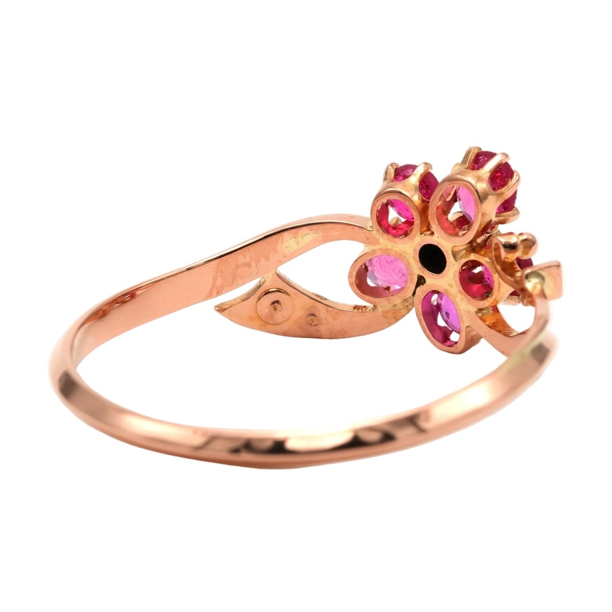 Bague en or jaune, saphirs et perles - Castafiore