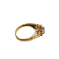 Bague en or rose et diamants - Castafiore