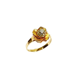 Bague en or rose et diamants - Castafiore