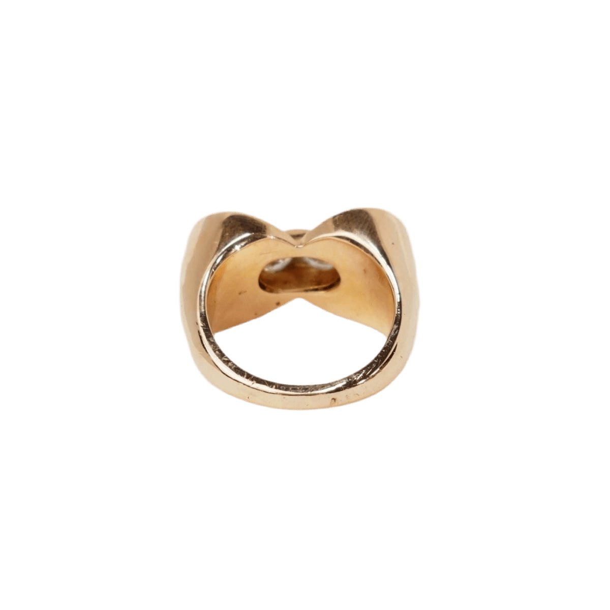 Bague en or rose et diamants - Castafiore