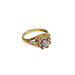 Bague en or rose et diamants - Castafiore