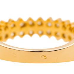 Bague en or rose et diamants - Castafiore