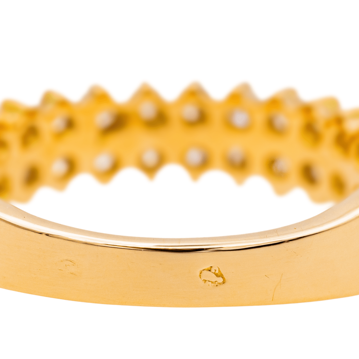 Bague en or rose et diamants - Castafiore