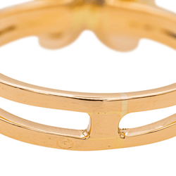 Bague en or rose et perles - Castafiore