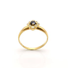 Bague en or saphir et diamants - Castafiore