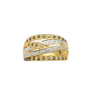 Bague en or saphirs & diamants - Castafiore