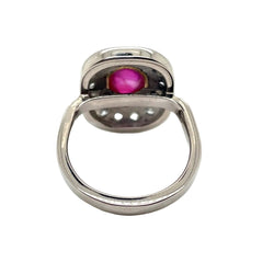 Bague en ors de couleurs et rubis - Castafiore