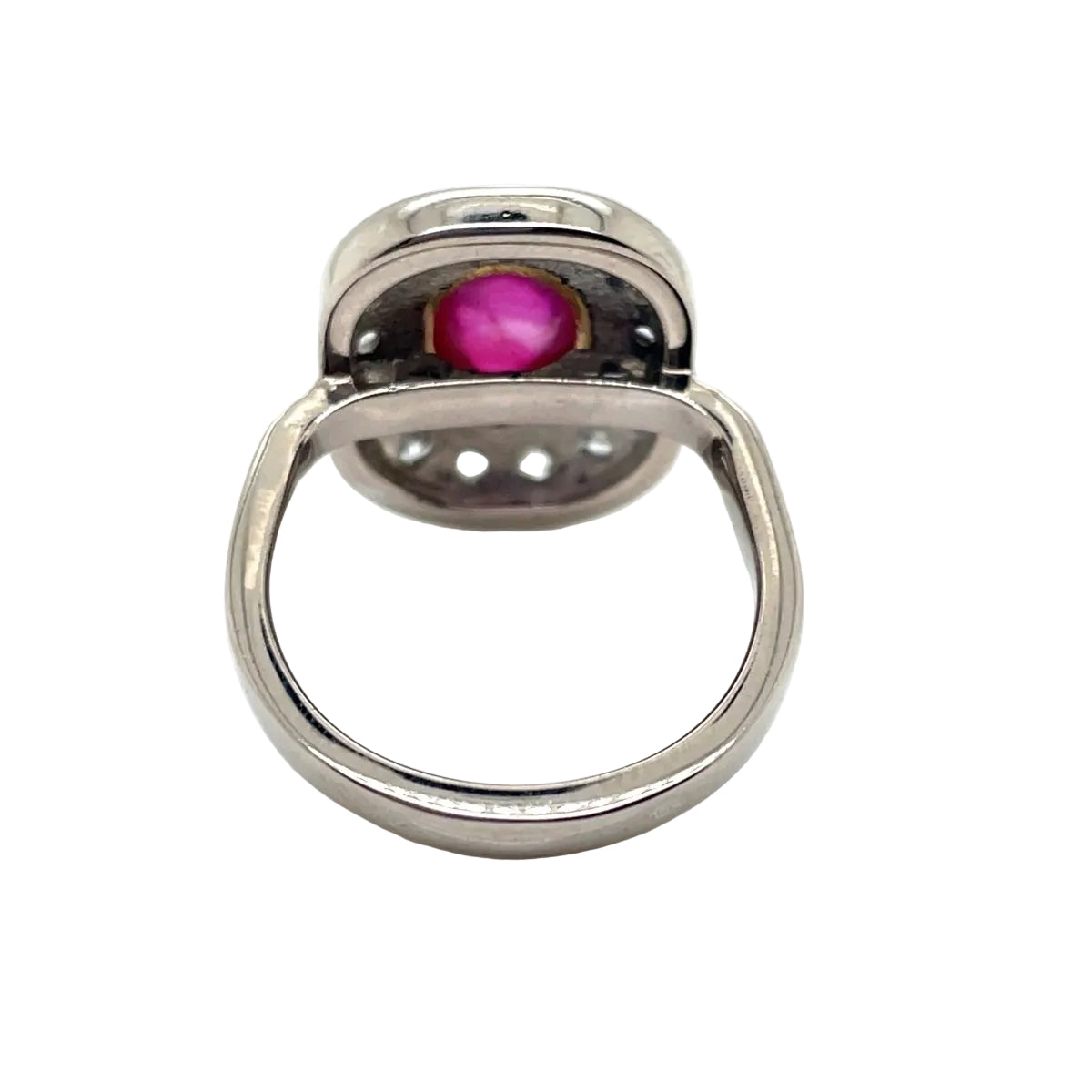 Bague en ors de couleurs et rubis - Castafiore