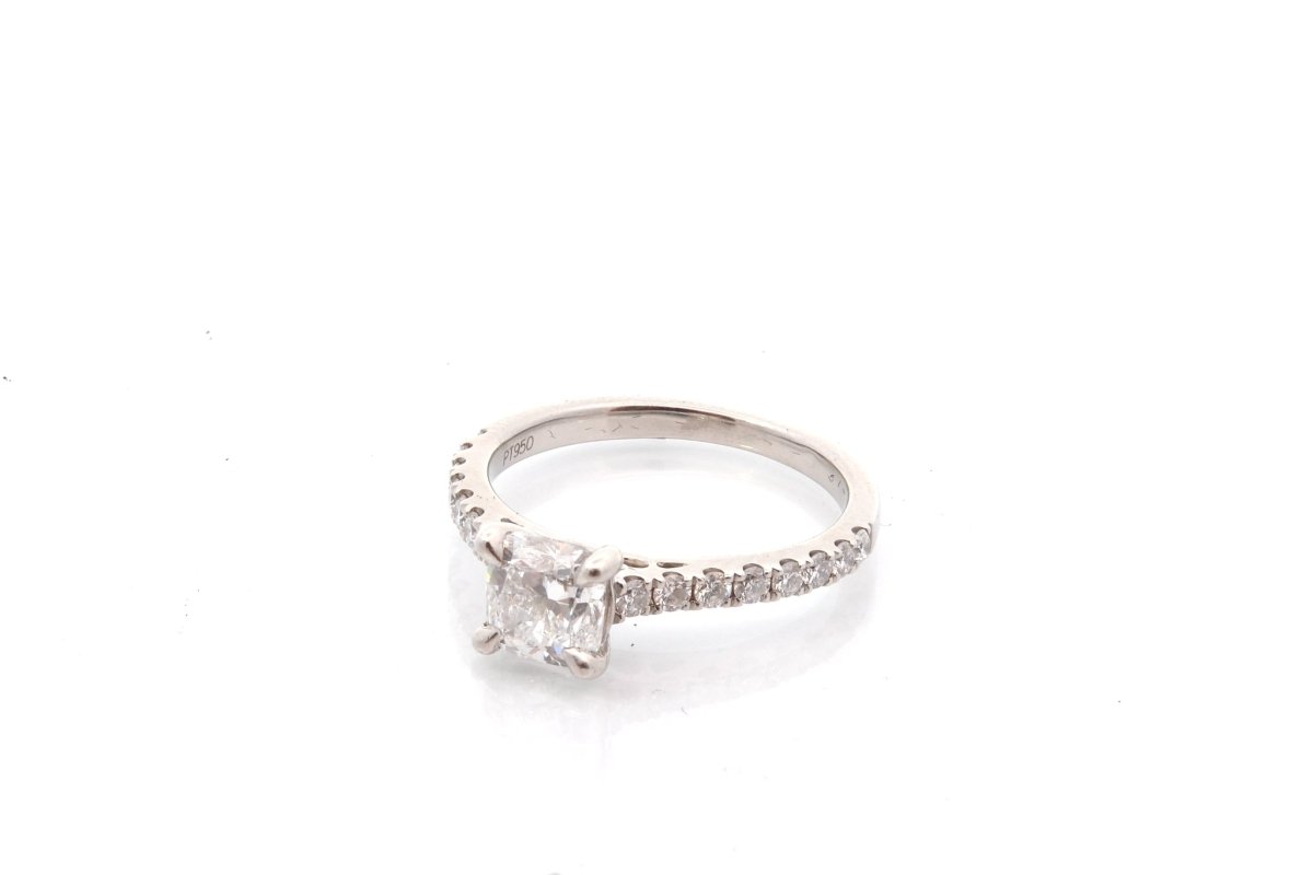 Ring diamond of 0.97ct D/VVS2