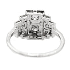 Bague en platine et diamant - Castafiore