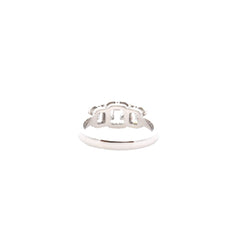 Bague en platine et diamant - Castafiore