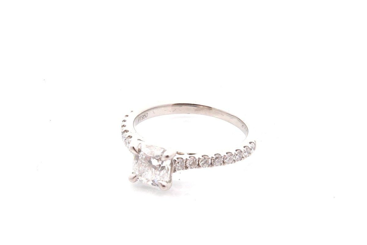 Ring diamond of 0.97ct D/VVS2