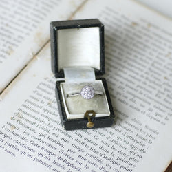 Bague en platine et diamants - Castafiore