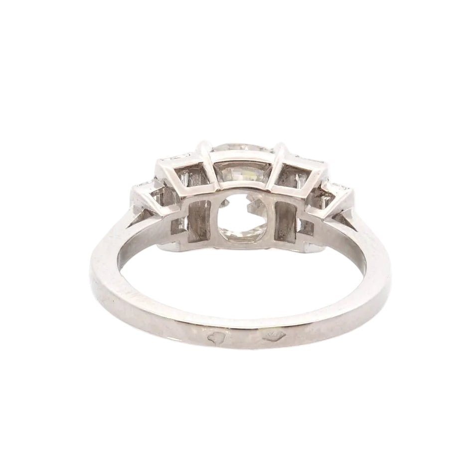 Ring diamond of 1.86cts H/SI2