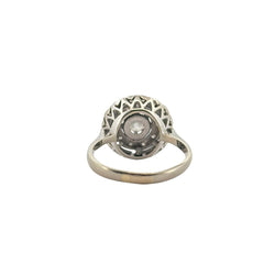 Bague en platine et diamants - Castafiore