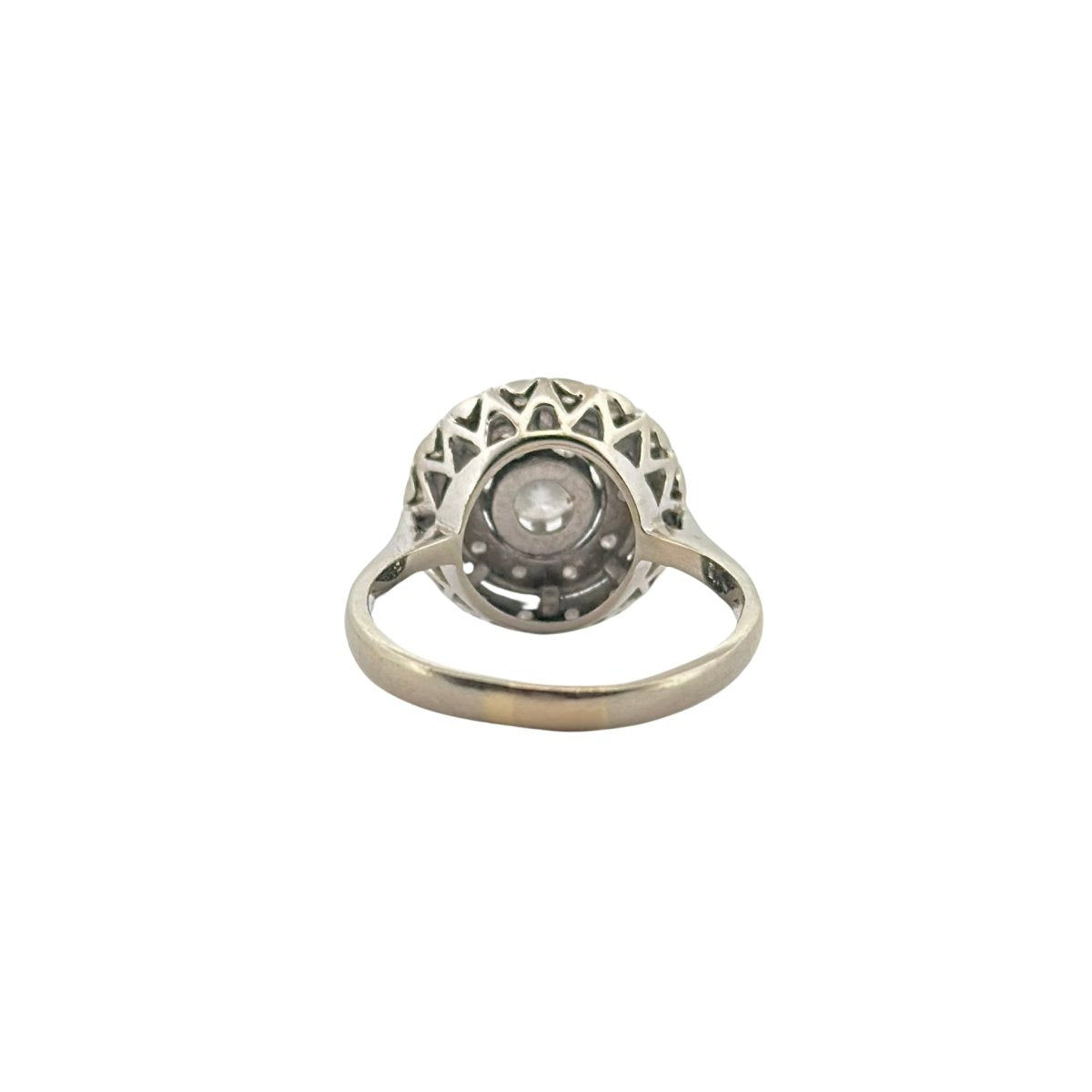 Bague en platine et diamants - Castafiore