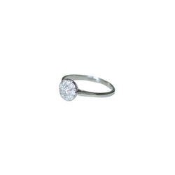 Bague en platine et diamants - Castafiore