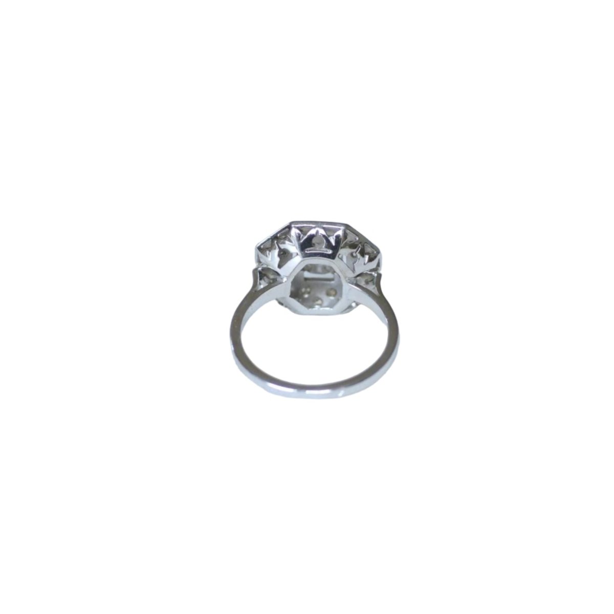 Bague en platine et diamants - Castafiore