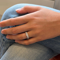 Bague en platine et diamants - Castafiore