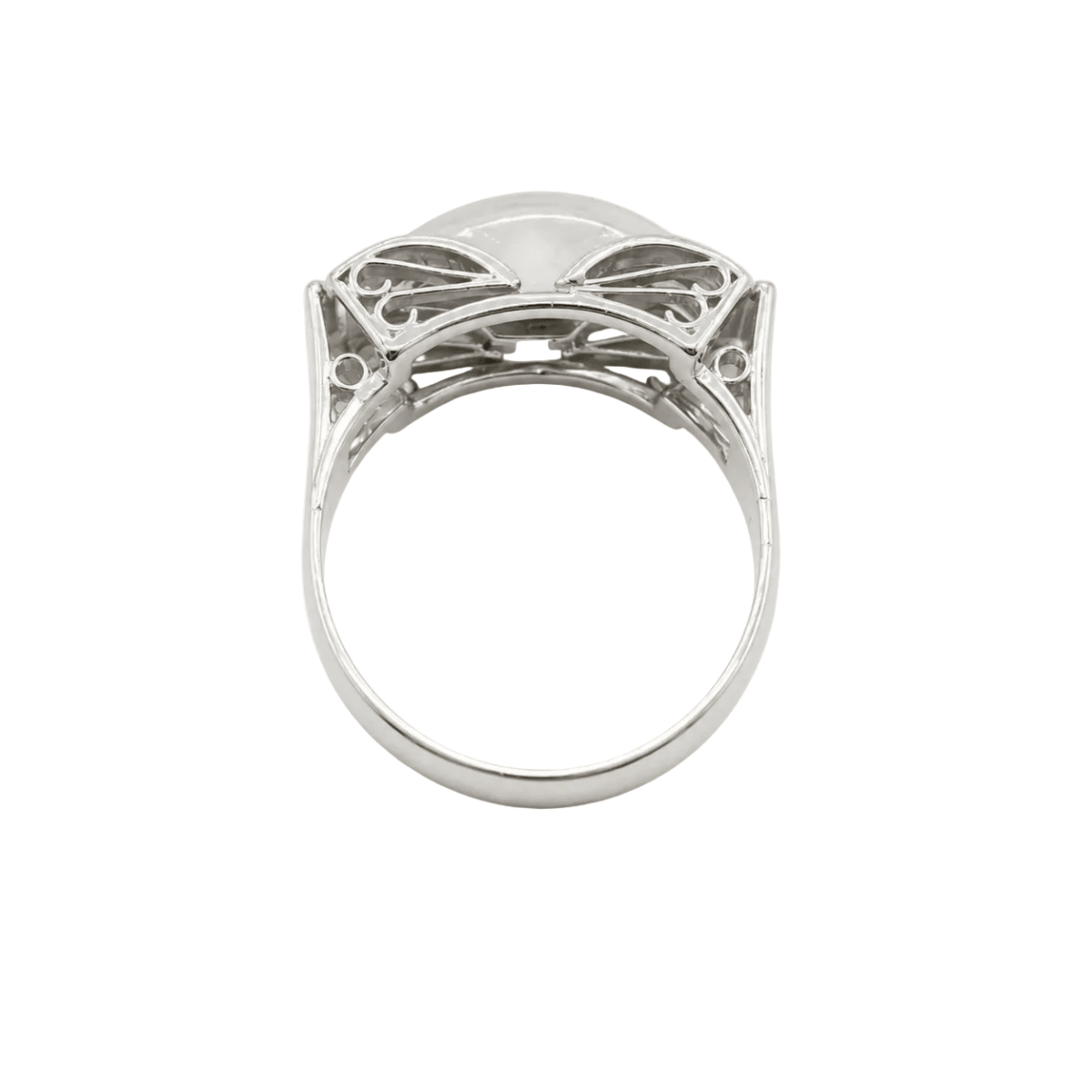 Bague en platine et diamants - Castafiore