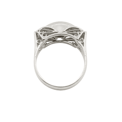 Bague en platine et diamants - Castafiore
