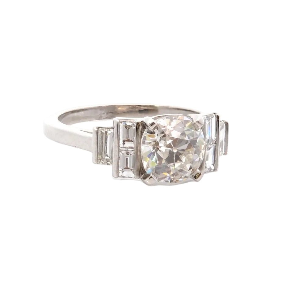 Ring diamond of 1.86cts H/SI2