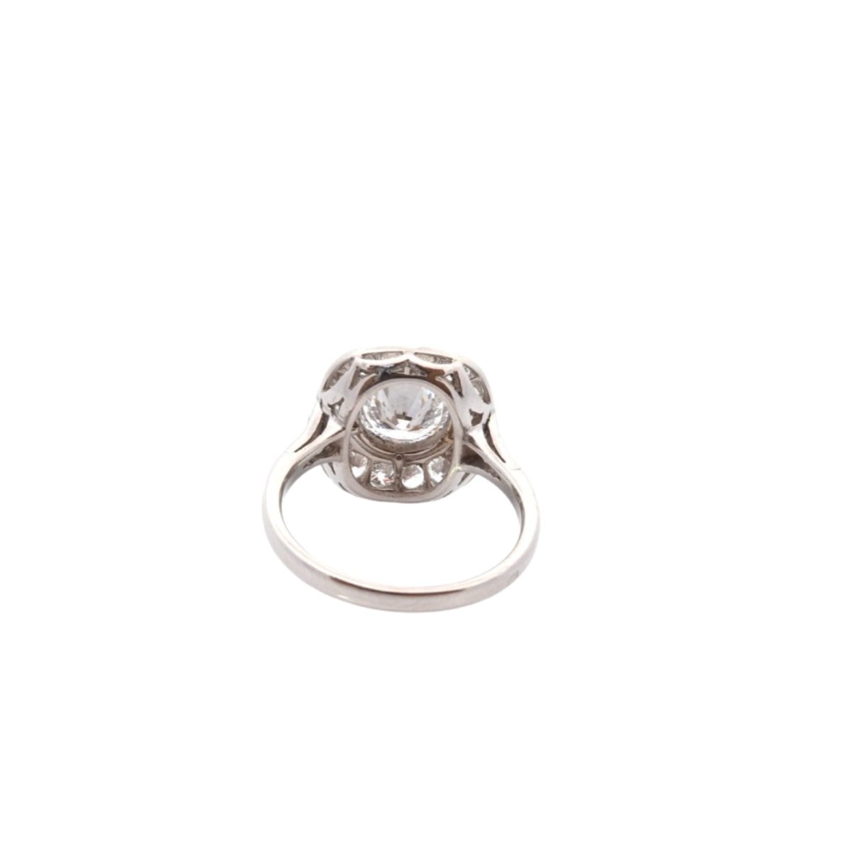 Bague en platine et diamants - Castafiore