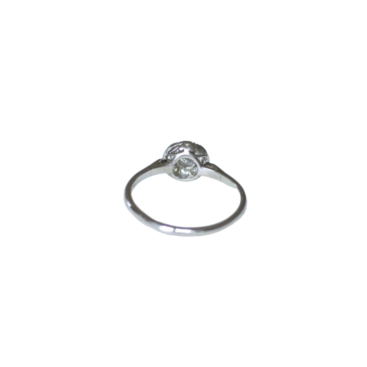 Bague en platine et diamants - Castafiore