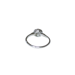 Bague en platine et diamants - Castafiore