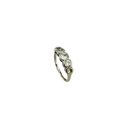 Bague en platine et diamants - Castafiore