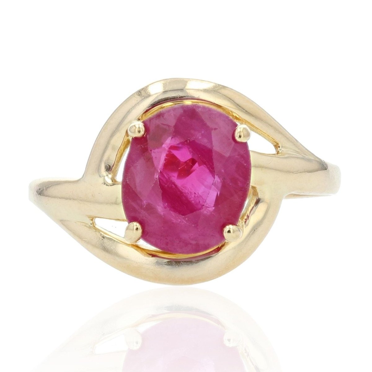 Bague en rubis et or - Castafiore