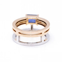 Bague en saphir et diamant - Castafiore