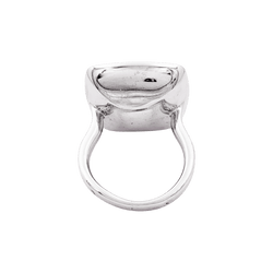 Ring Chanel, "Nuit Noire", white gold, enamel, diamond 1.01 carat.