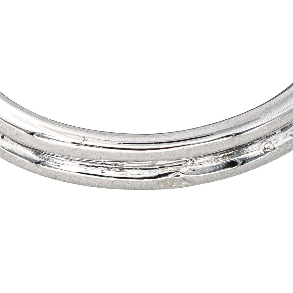 Bague Entourage en or blanc et diamants - Castafiore