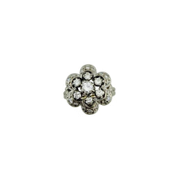 Bague Entourage en or blanc, platine et diamants - Castafiore