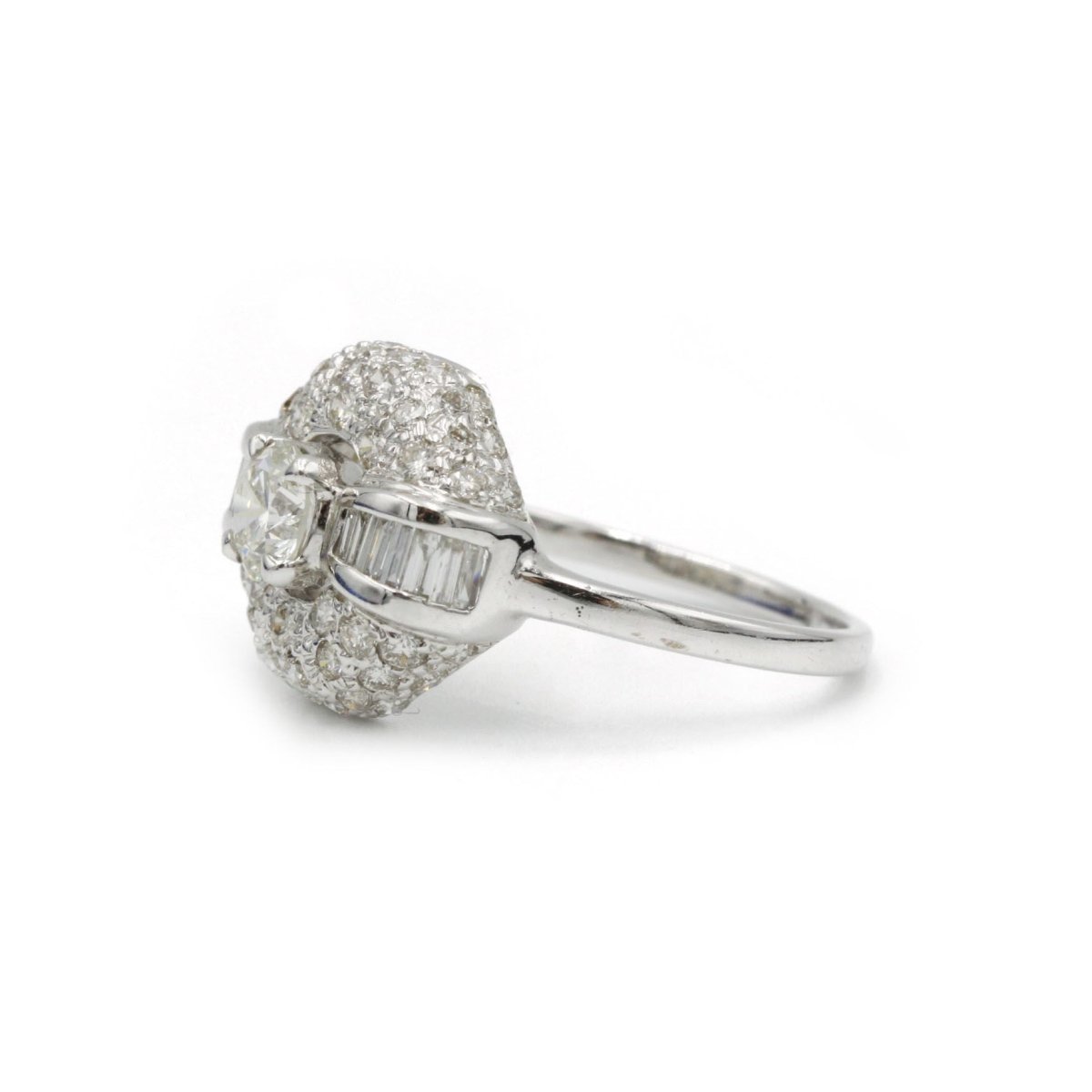 Bague Entourage en or et diamants - Castafiore