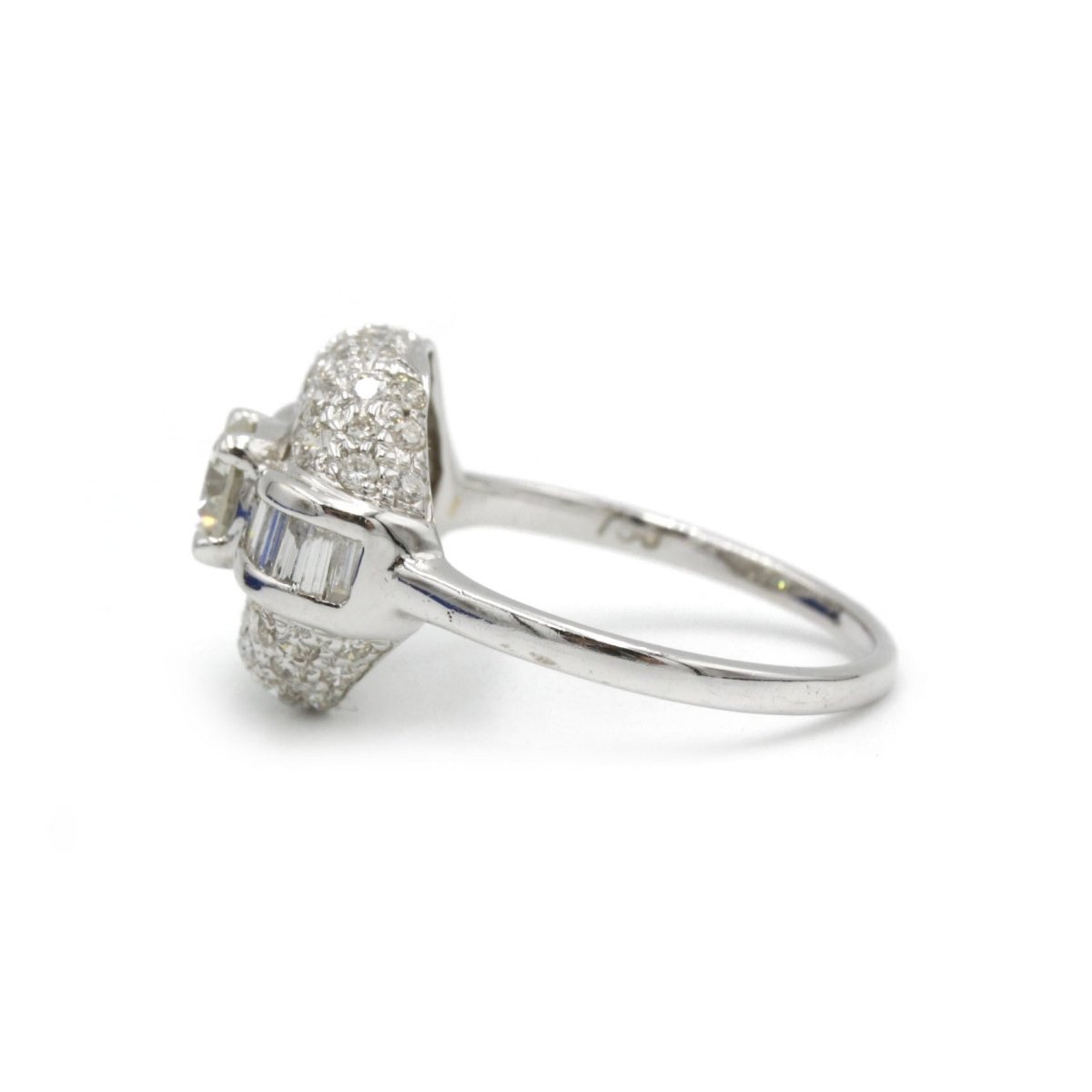 Bague Entourage en or et diamants - Castafiore