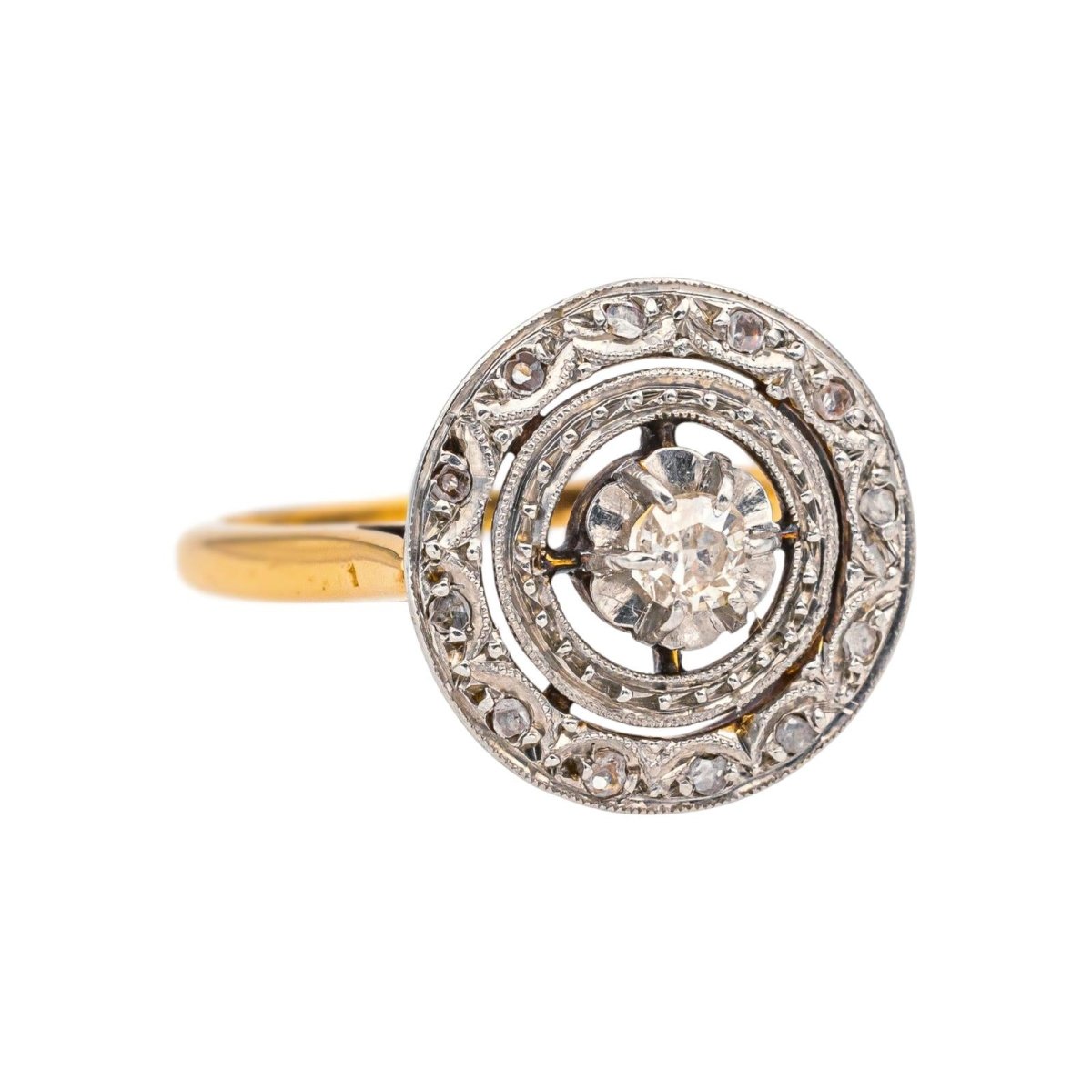 Ring White gold diamond