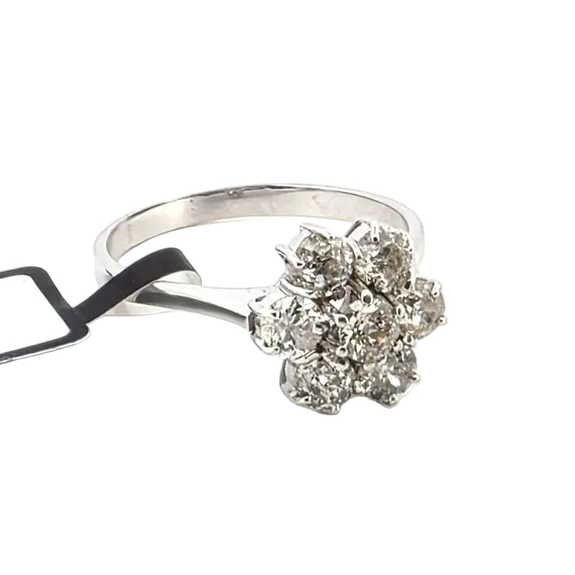 Bague Entourage en or jaune et diamants - Castafiore